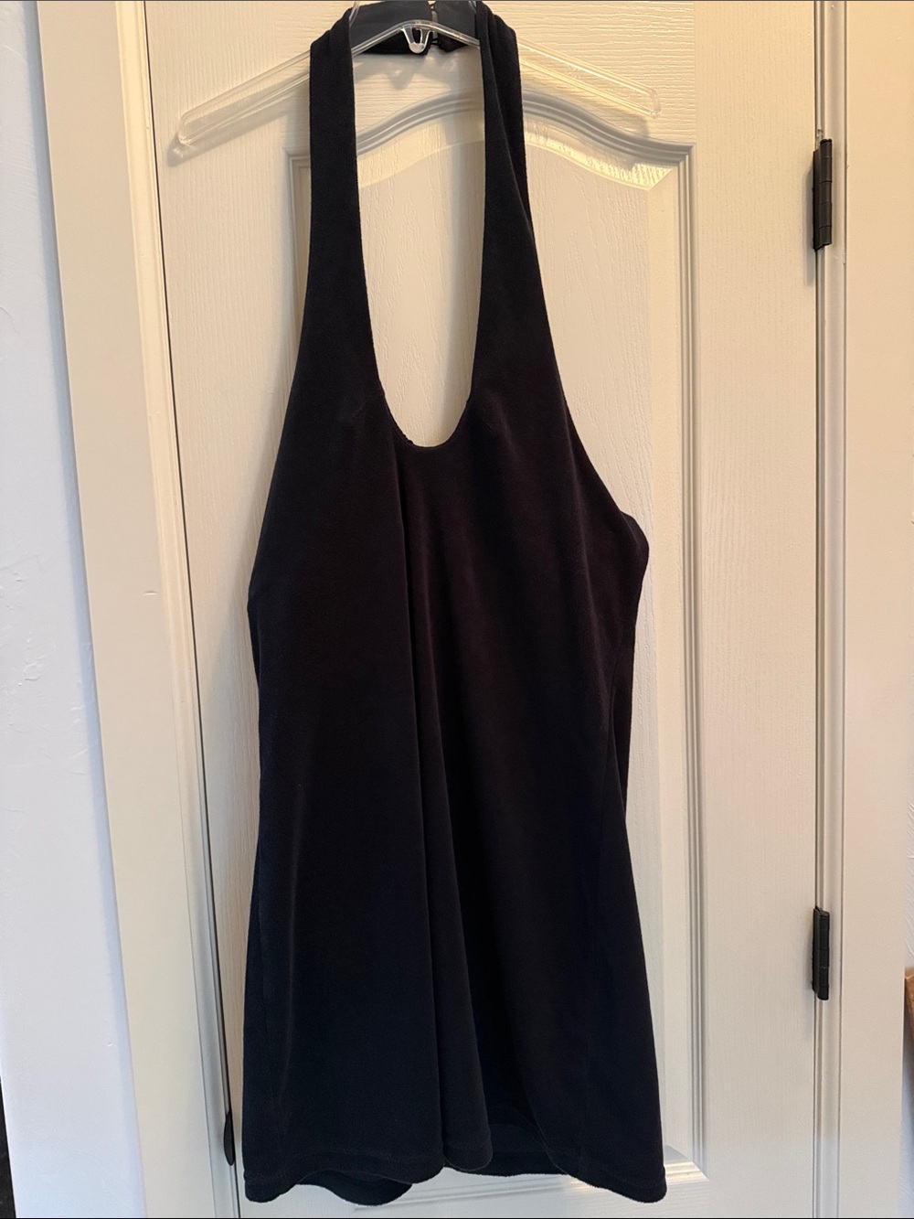 Fabletics Women's Black Terry Casual Dress or Swim Coverup - XL